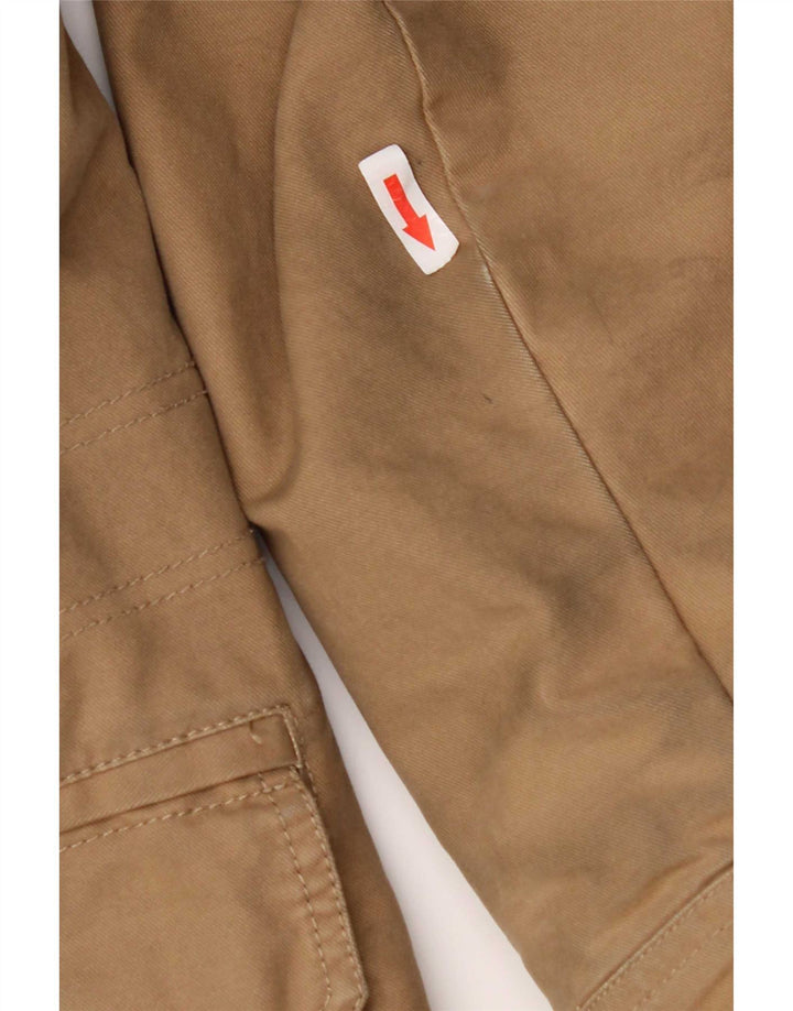 Weird Fish Mens Utility Jacket UK 36 Small Brown