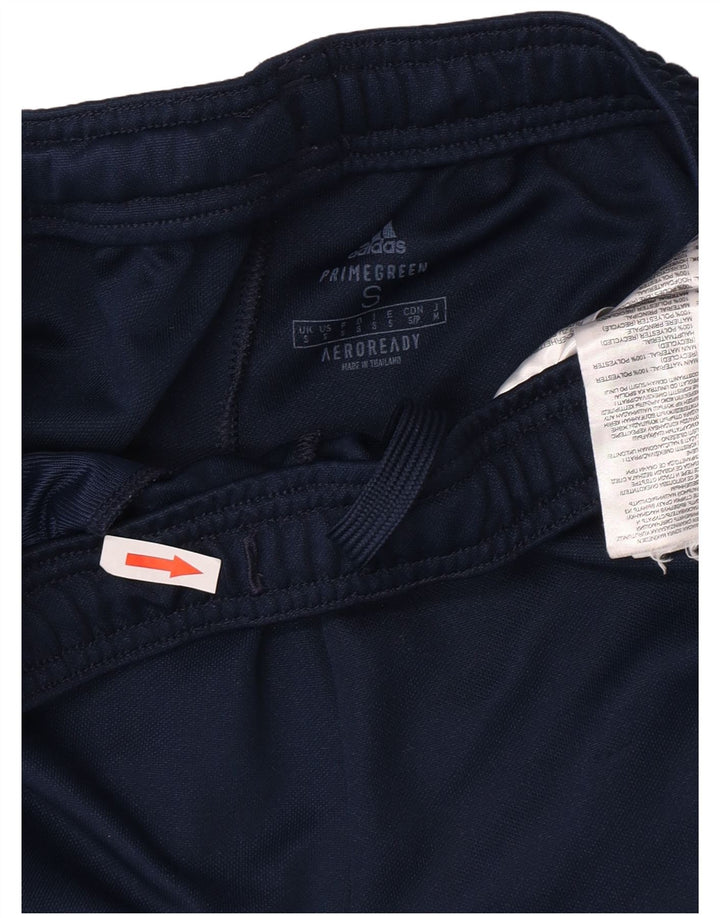 Adidas Mens Tracksuit Trousers Small  Navy Blue Polyester