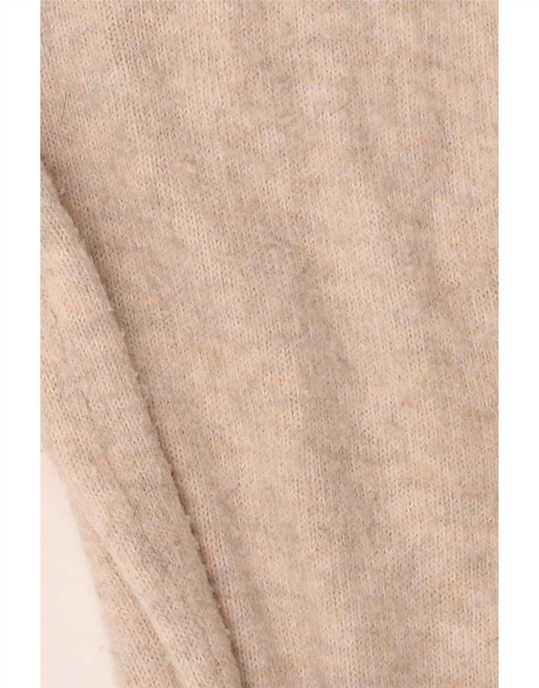 Marks & Spencer Womens Longline Cardigan Sweater UK 14 Medium Beige