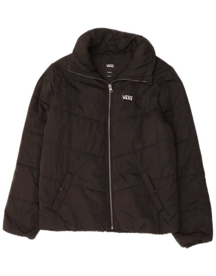 Vans Mens Loose Fit Padded Jacket UK 34 XS Black Polyester