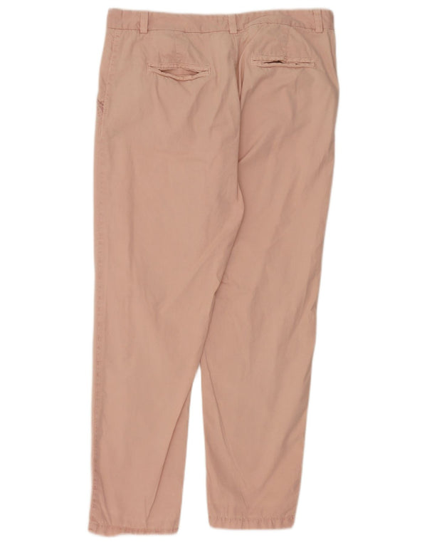 Marks & Spencer Lige Chinobukser til kvinder UK 14 Large W34 L28 Pink