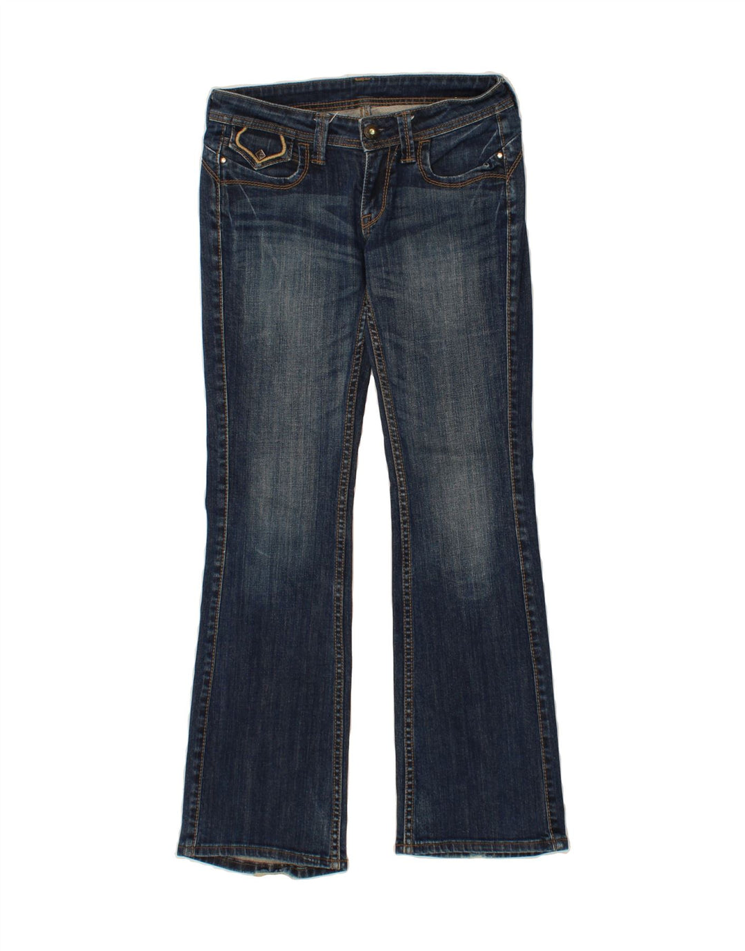 WRANGLER Womens Bootcut Jeans W30 L30  Navy Blue