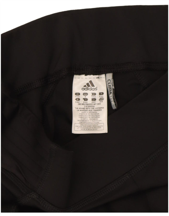 Adidas Womens Tracksuit Trousers UK 12/14 Medium Black Polyester