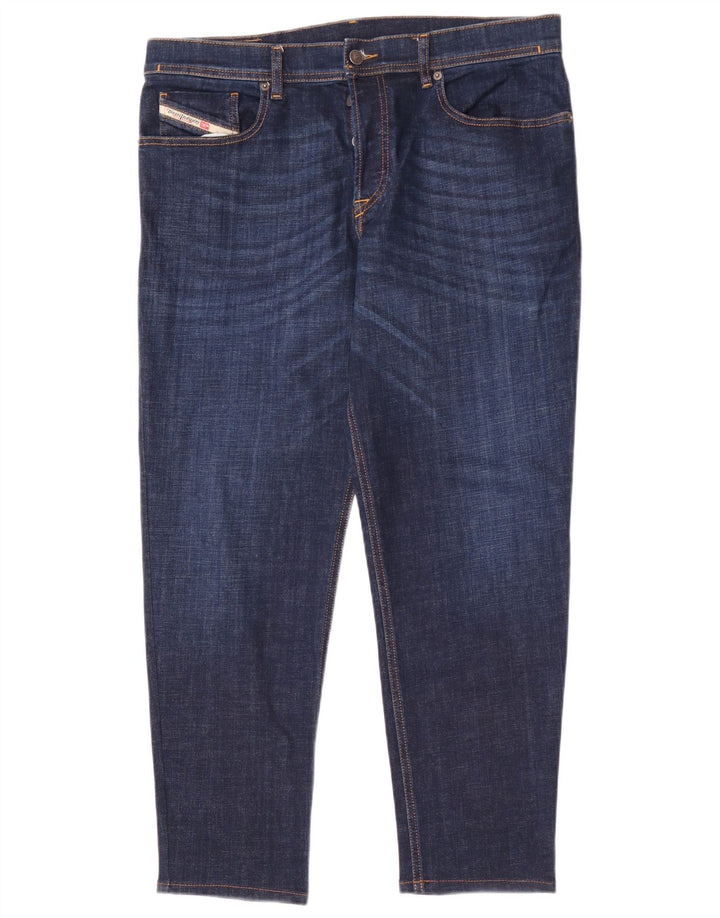 DIESEL Slim Jeans til mænd W34 L29 Marineblå