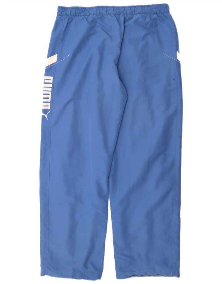 Pantaloni da tuta grafica da uomo Puma Large Blue Colourblock