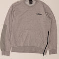 ADIDAS Mens Sweatshirt Jumper Medium Grey Cotton Vintage Adidas and Second-Hand Adidas from Messina Hembry 