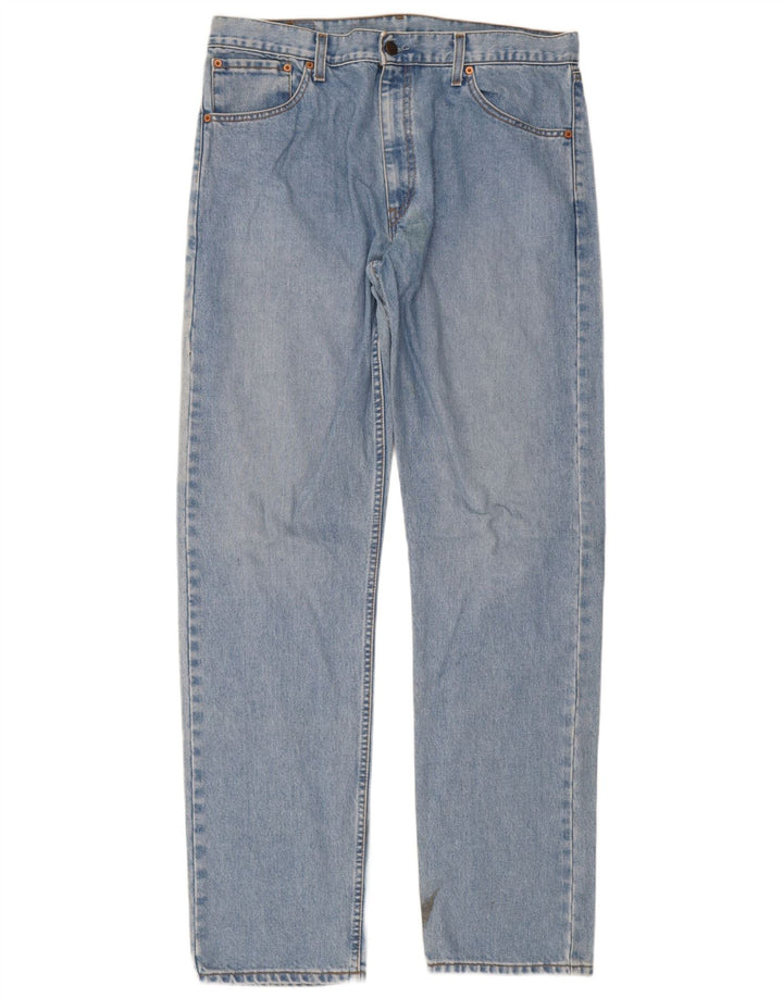 Levi's Herre 521 lige jeans W36 L36 blå bomuld