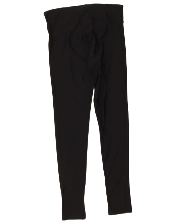 Under Armour Womens Leggings UK 10 Small  Black Nylon