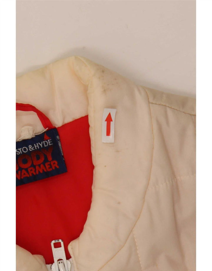 Gilet imbottito da uomo Musto UK 38 nylon color block medio multicolore