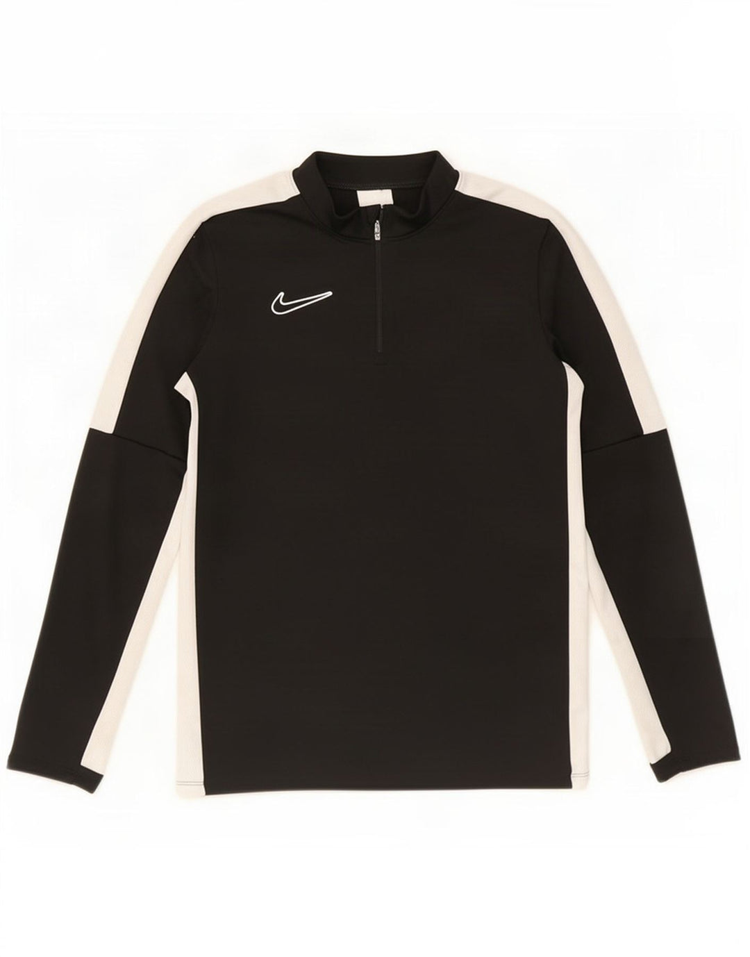 Top della tuta pullover Nike da ragazzo Dri Fit 12-13 anni Large Nera