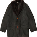 Dibi Mens Shearling Jacket IT 50 Large Khaki