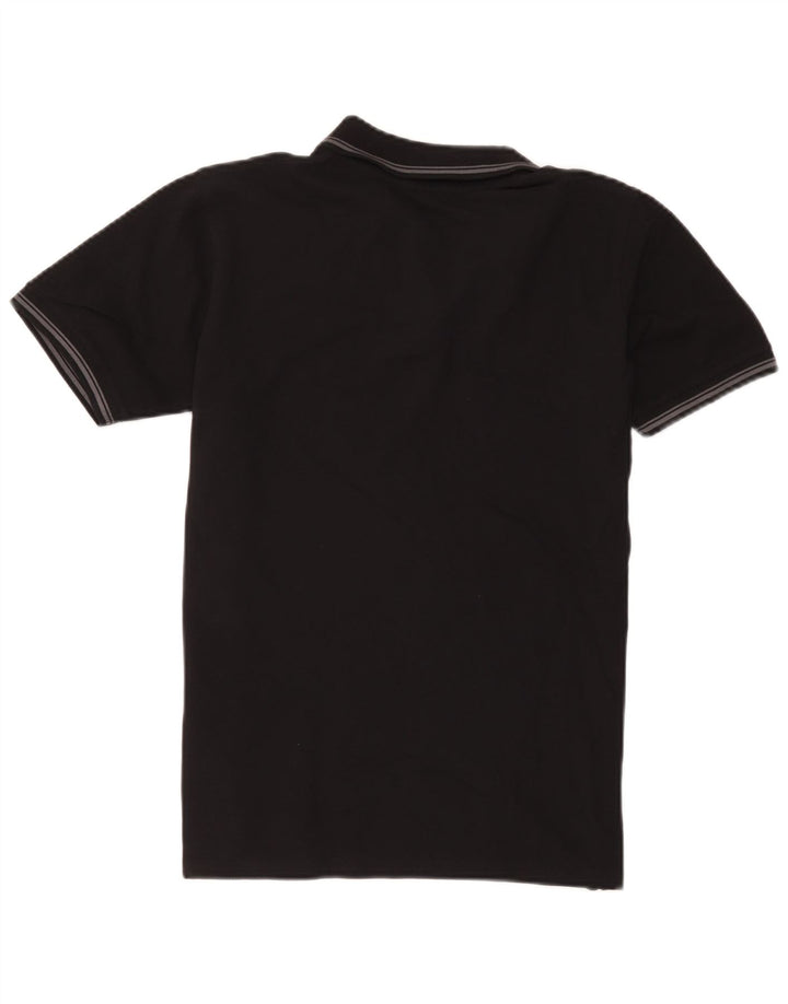 Carrera Mens Polo Shirt Medium Black Cotton
