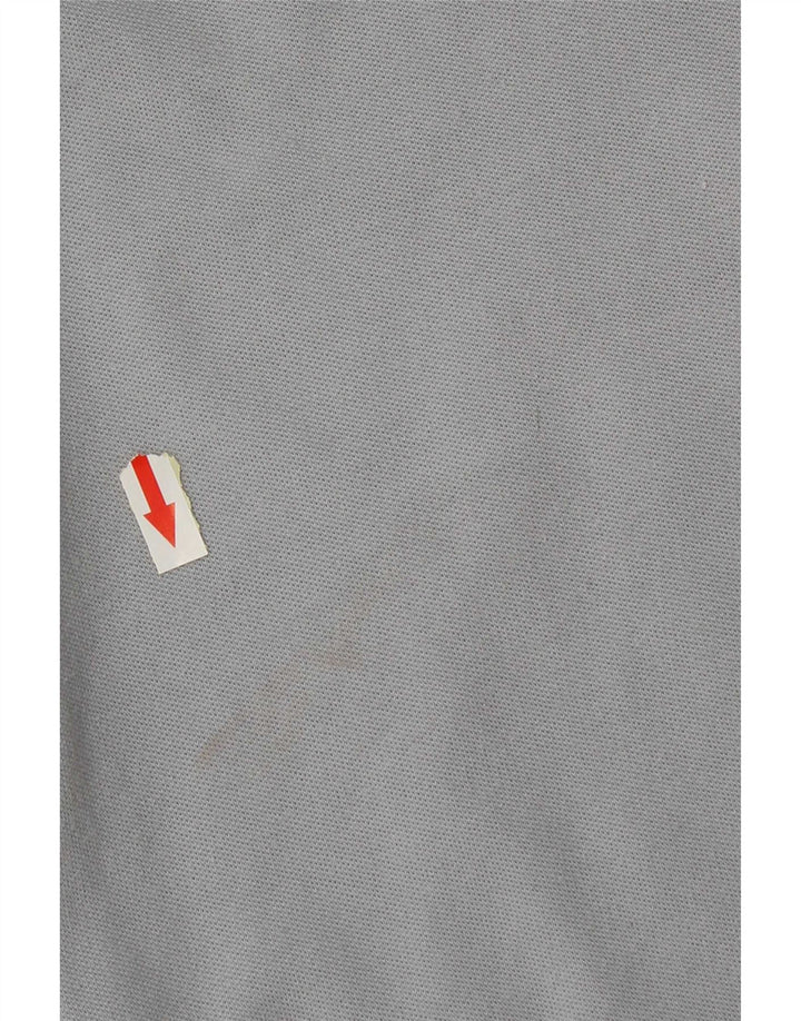 Polo da golf da uomo Hackett grande in cotone grigio