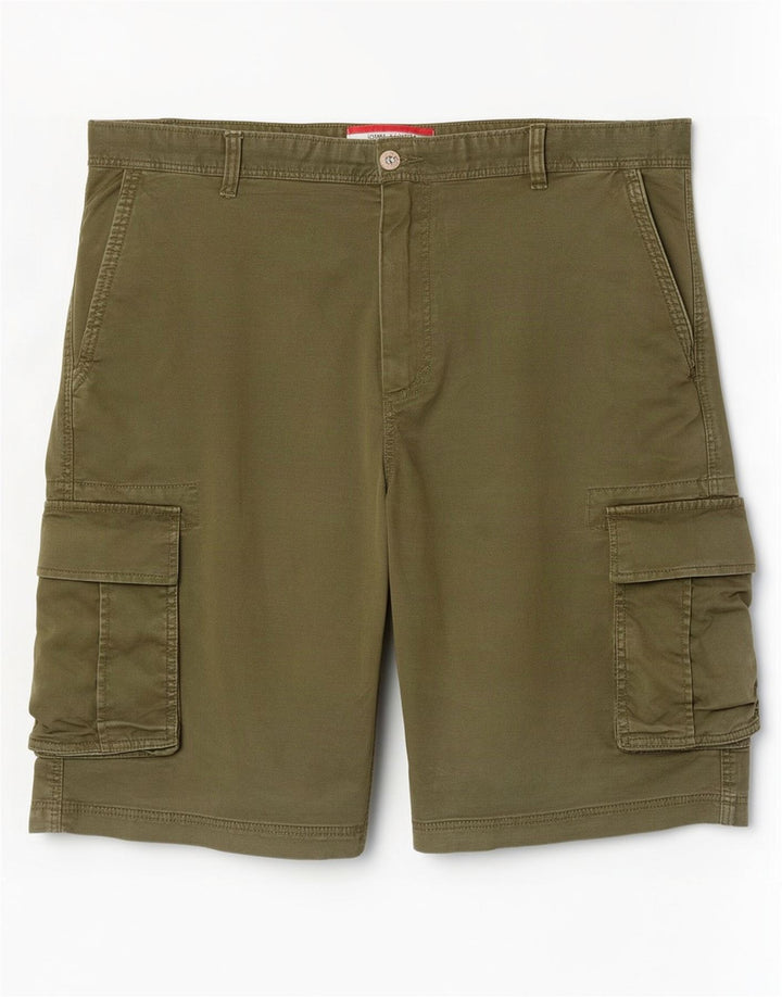 Męskie spodenki cargo Tommy Hilfiger W36, duże, bawełniane w kolorze khaki