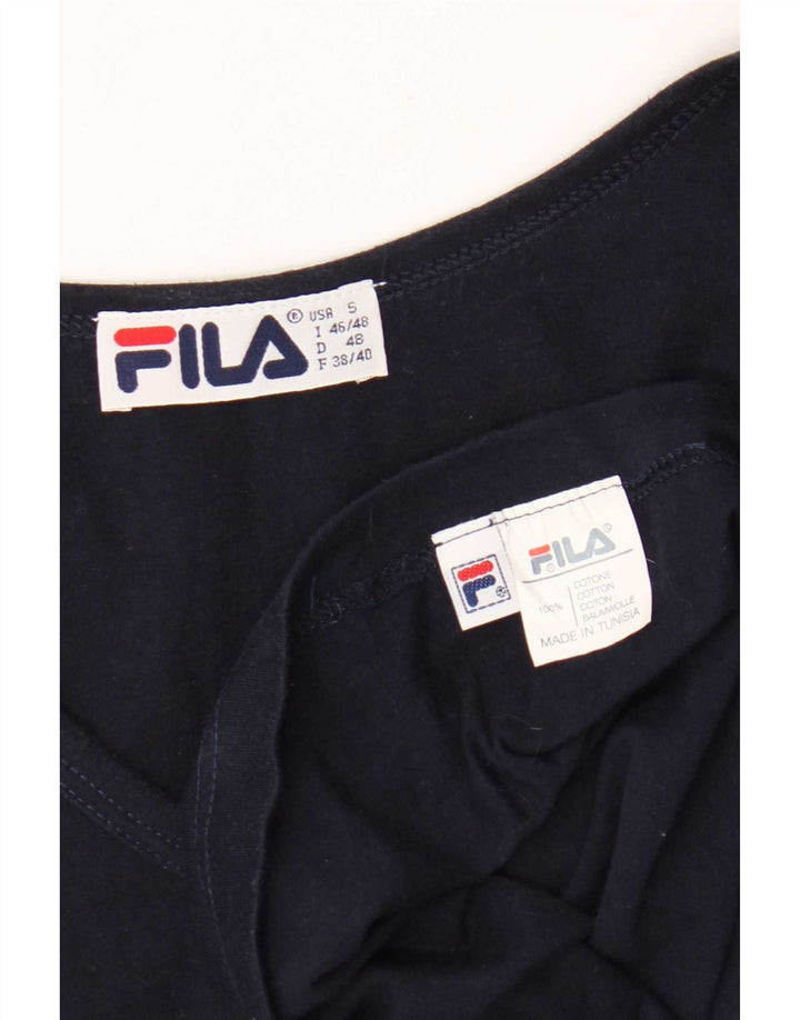 Fila Débardeur Homme Petit Bleu Marine Coton