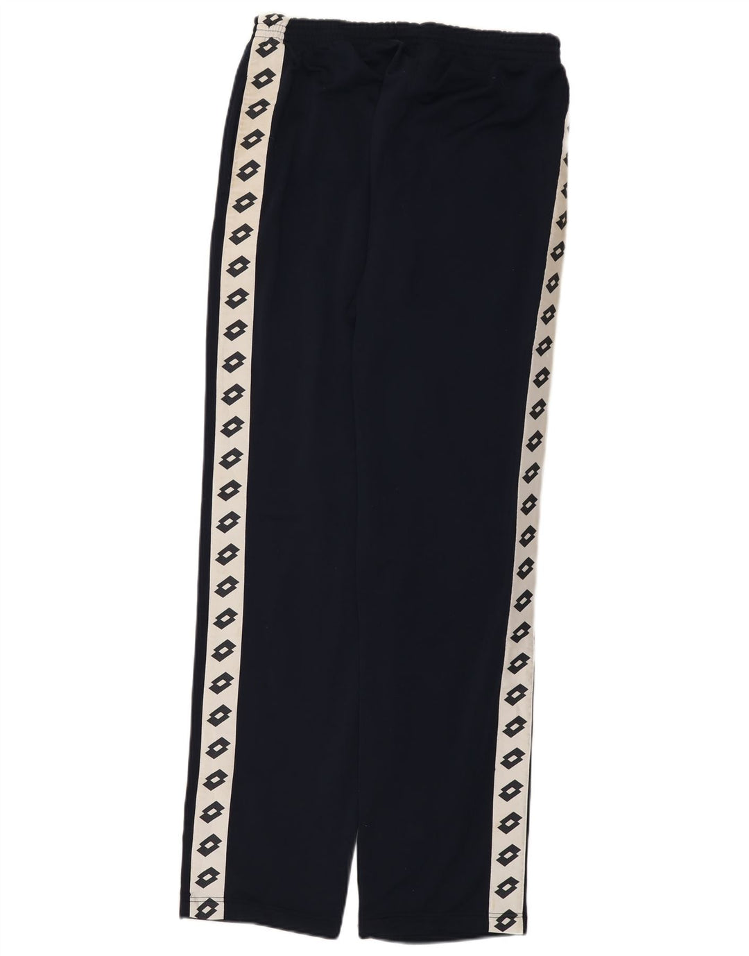 Lotto Mens Graphic Tracksuit Trousers Medium  Navy Blue Colourblock