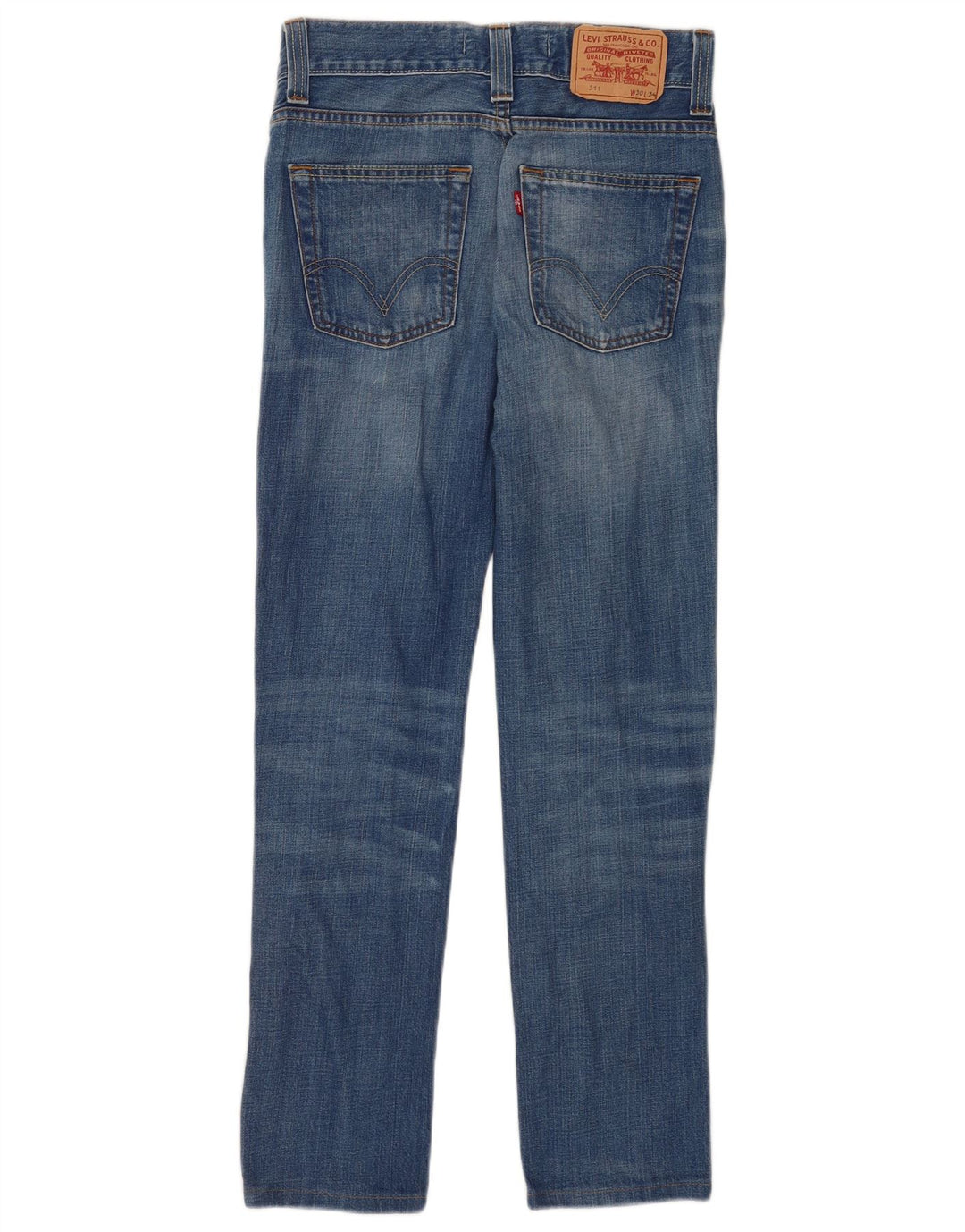 Женские узкие джинсы Levi's 511 W30 L30 синие, хлопок