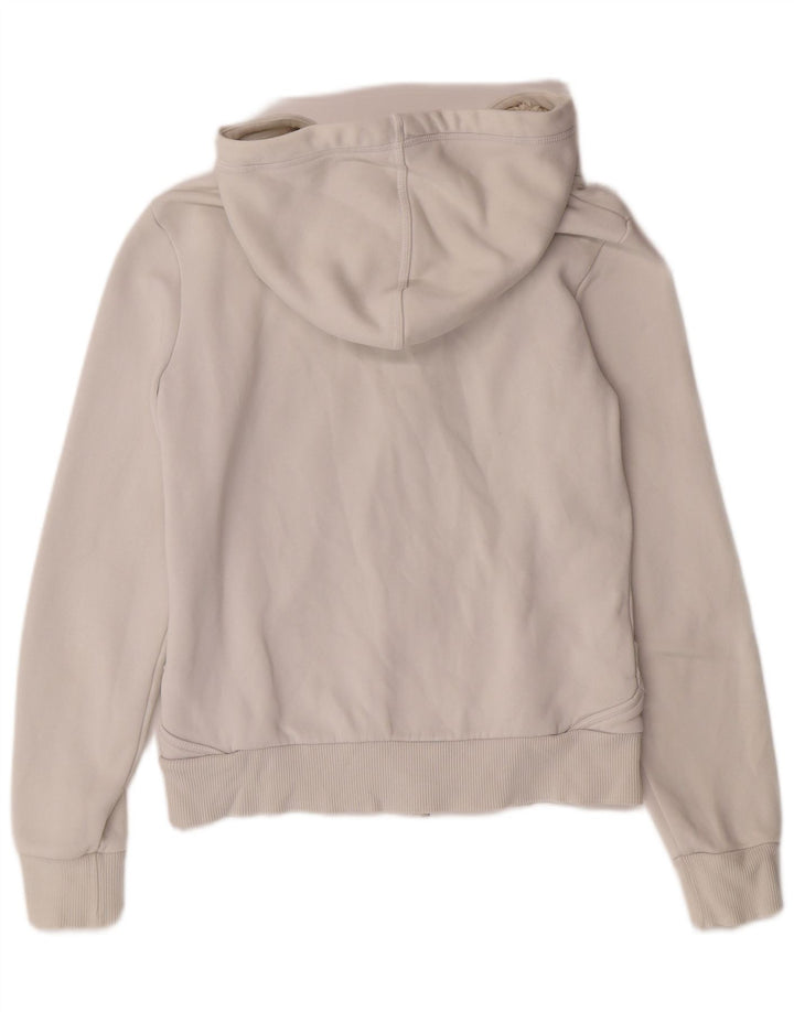 PUMA Womens Zip Hoodie Sweater UK 10 Small White