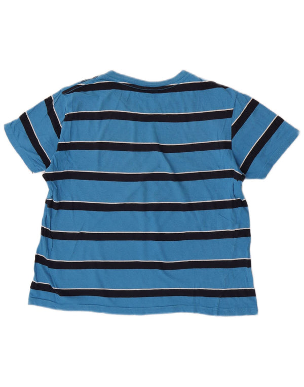 T-shirt bambino Tommy Hilfiger Top 12-13 anni cotone a righe blu medio
