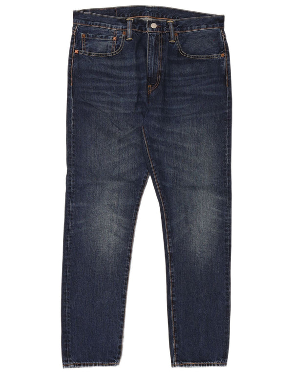 Levi's Uomo 512 Jeans affusolati slim W34 L30 Cotone blu navy