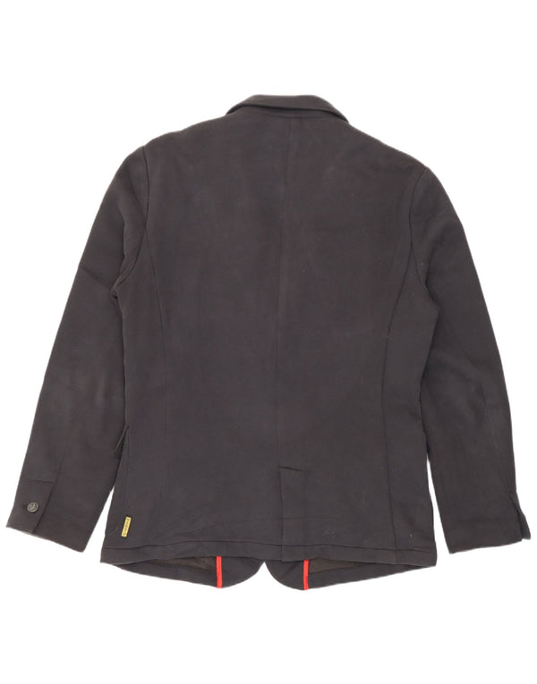 Armani Jeans Veste Blazer 2 Boutons Homme UK 44 2XL Gris Coton