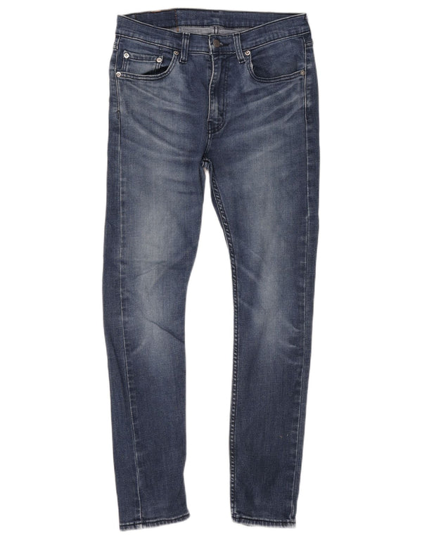 Levi's Mens 519 Hi-Ball Skinny Jeans W32 L29 Blue Cotton