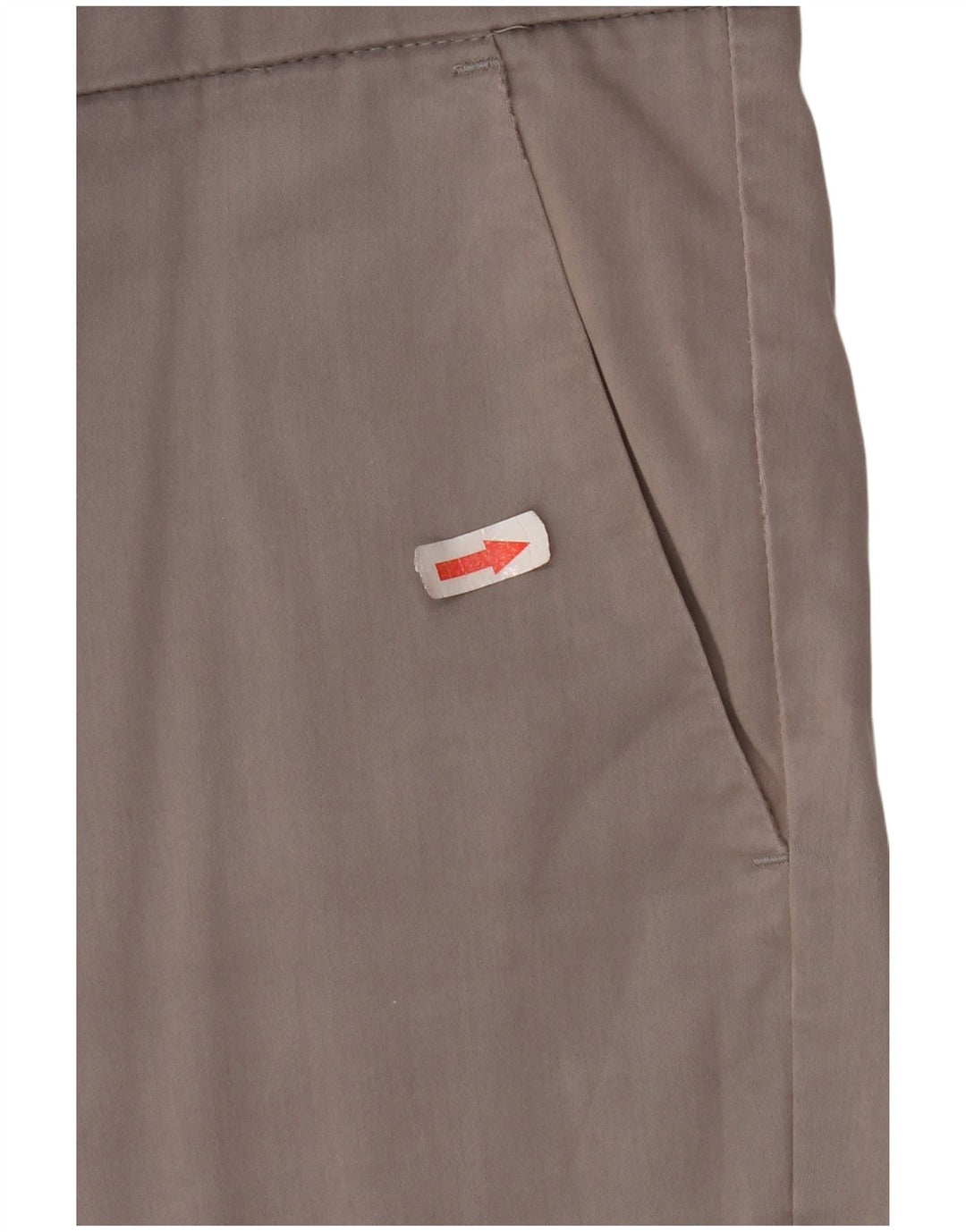 Dockers Mens Regular Fit Chino Trousers W36 L32 Grey Cotton