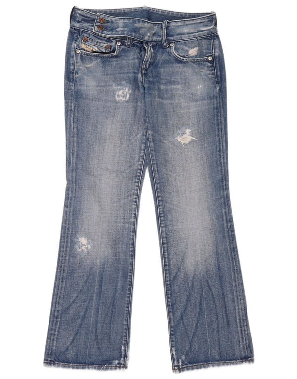 Jeans bootcut da donna Diesel W29 L29 in cotone blu