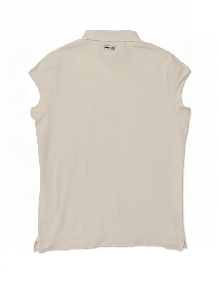 Polo Puma Donna UK 12 Medium Bianca