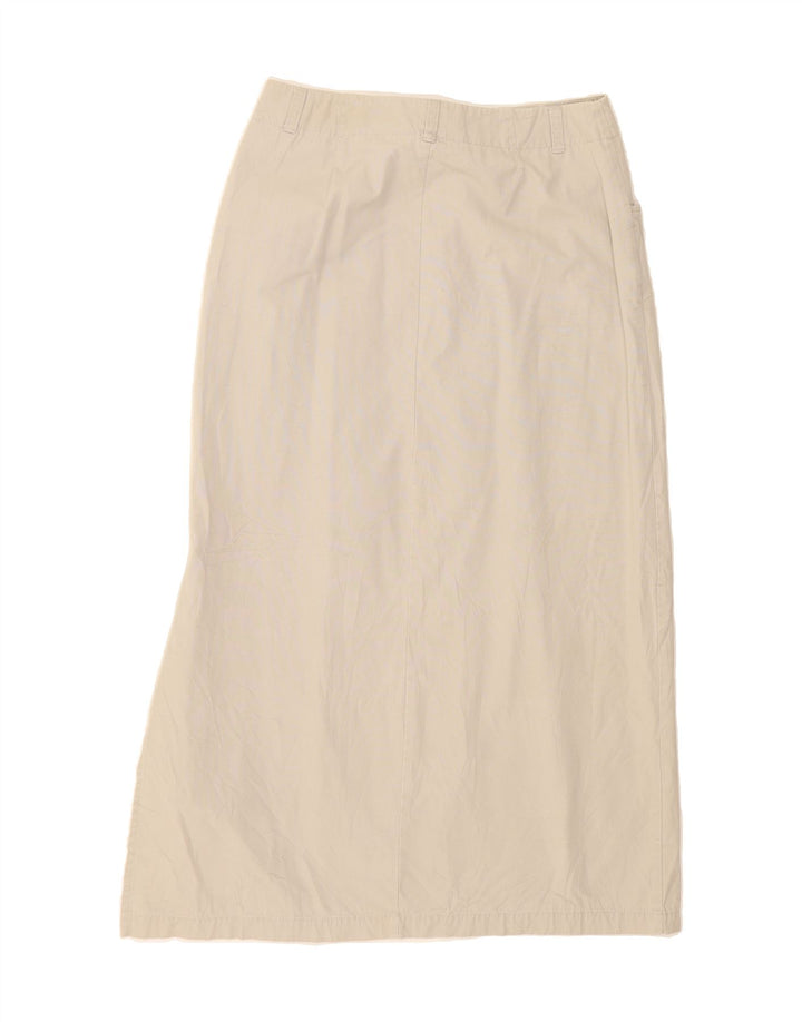 DOCKERS Womens Khakis Maxi Skirt US 8 Medium W30 Grey Cotton Vintage Dockers and Second-Hand Dockers from Messina Hembry 