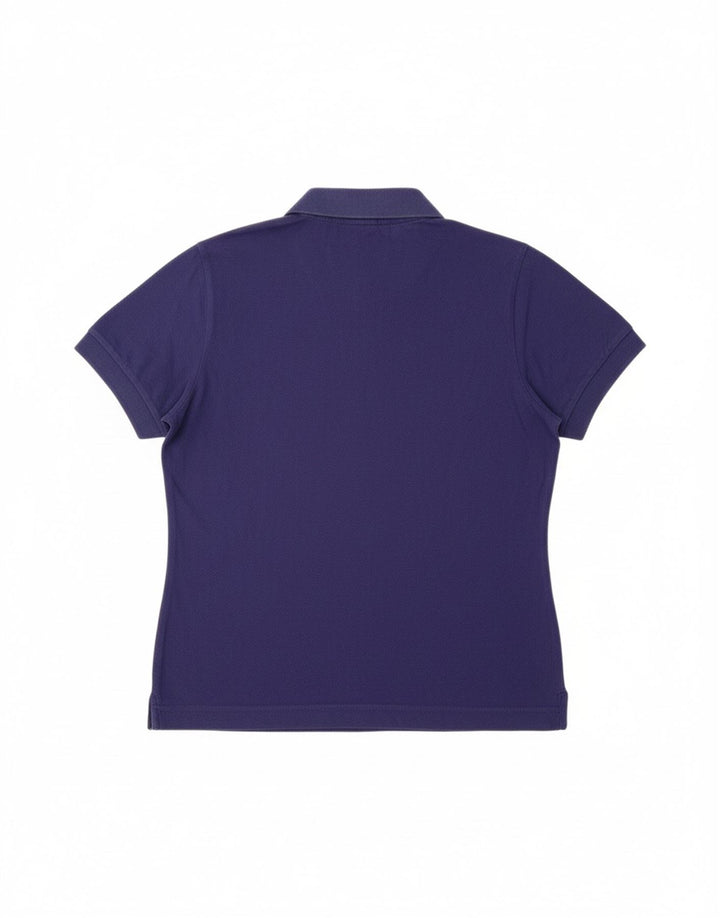 KAPPA Womens Polo Shirt UK 14 Medium Navy Blue Cotton Vintage Kappa and Second-Hand Kappa from Messina Hembry 