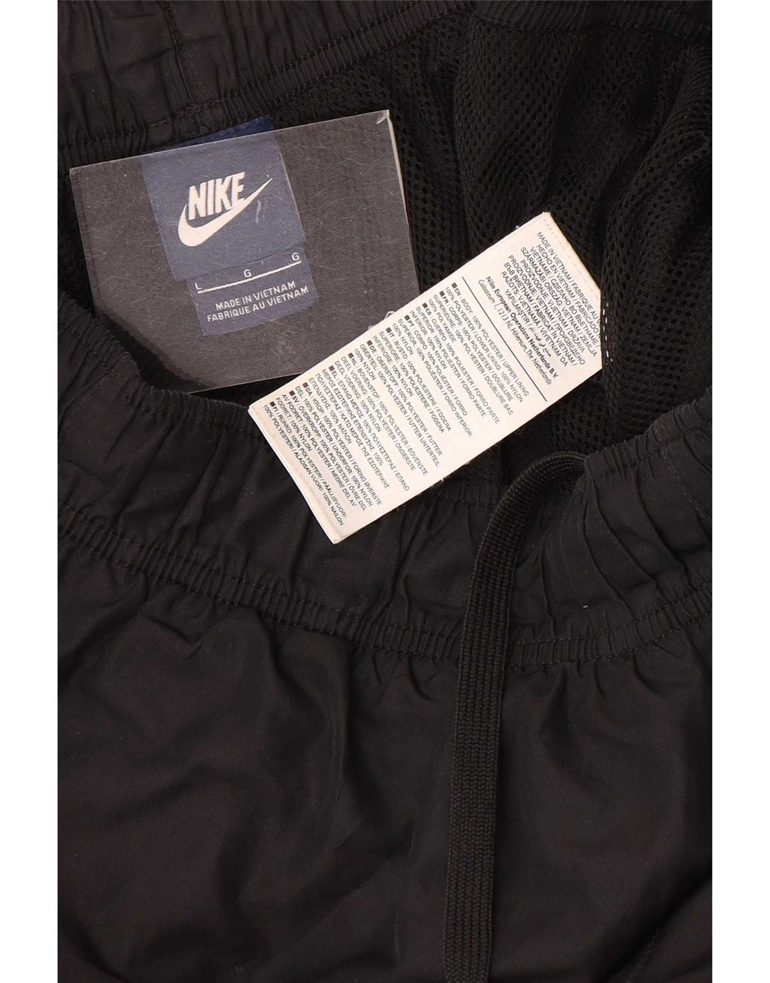 Nike Mens Tracksuit Trousers Large Black