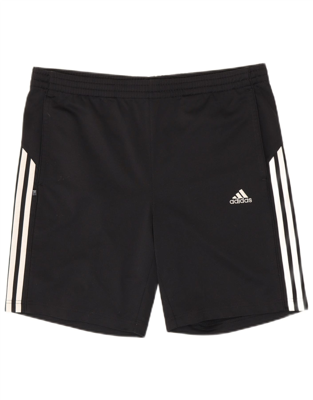 ADIDAS Sportsshorts til mænd, store sorte polyester