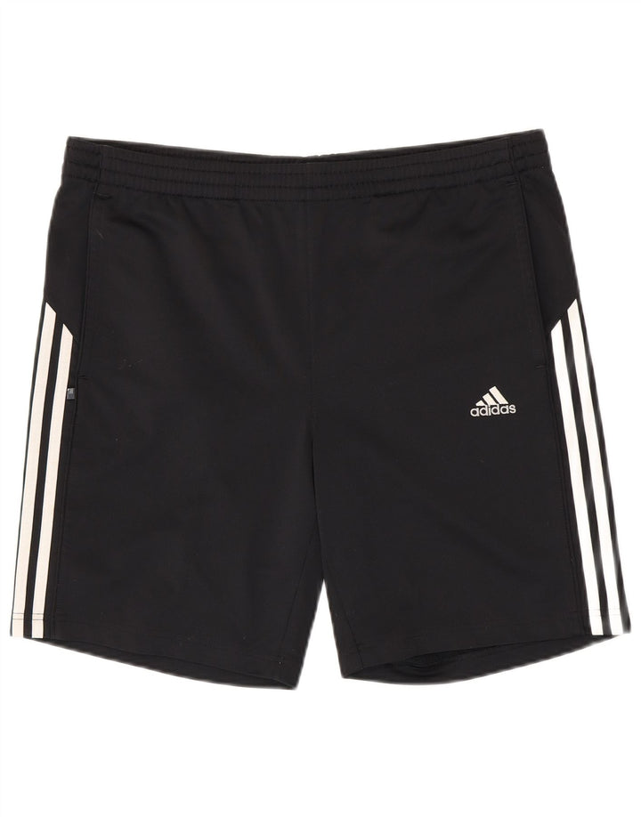 ADIDAS Sportsshorts til mænd, store sorte polyester