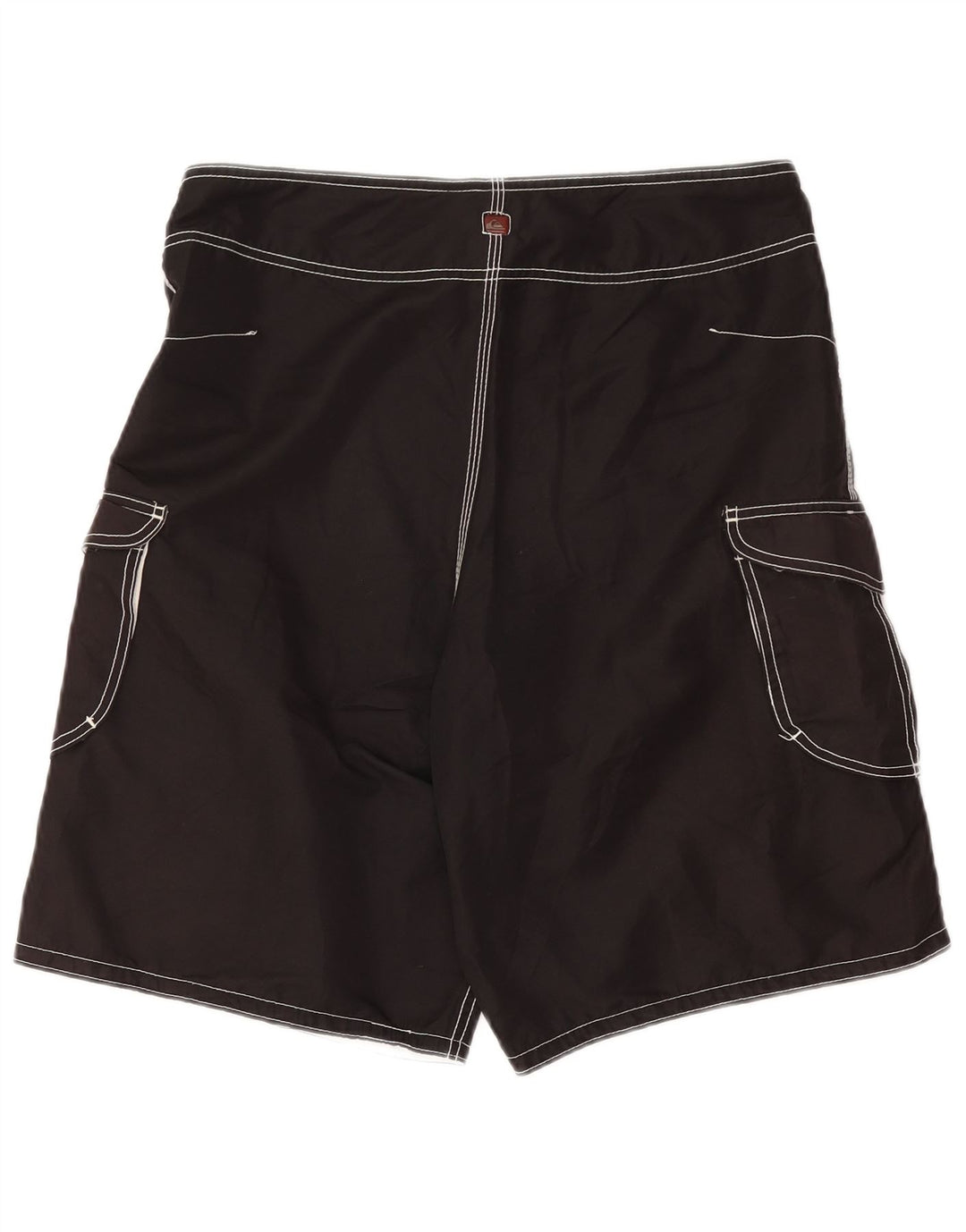 Męskie szorty kąpielowe Quiksilver Graphic Cargo, średnioszary poliester
