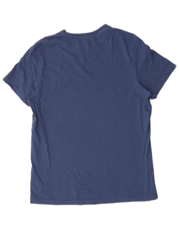 T-shirt da uomo dalla vestibilità classica Jack Wills Top in cotone blu piccolo