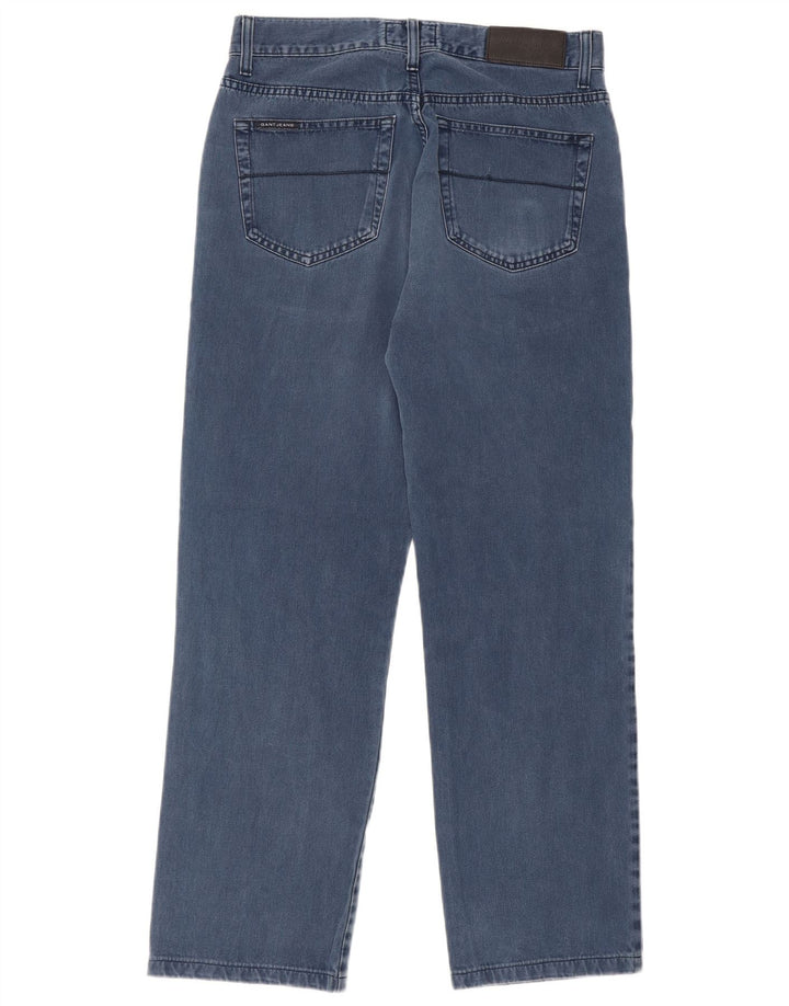 GANT Mens Straight Jeans W32 L31 Blue