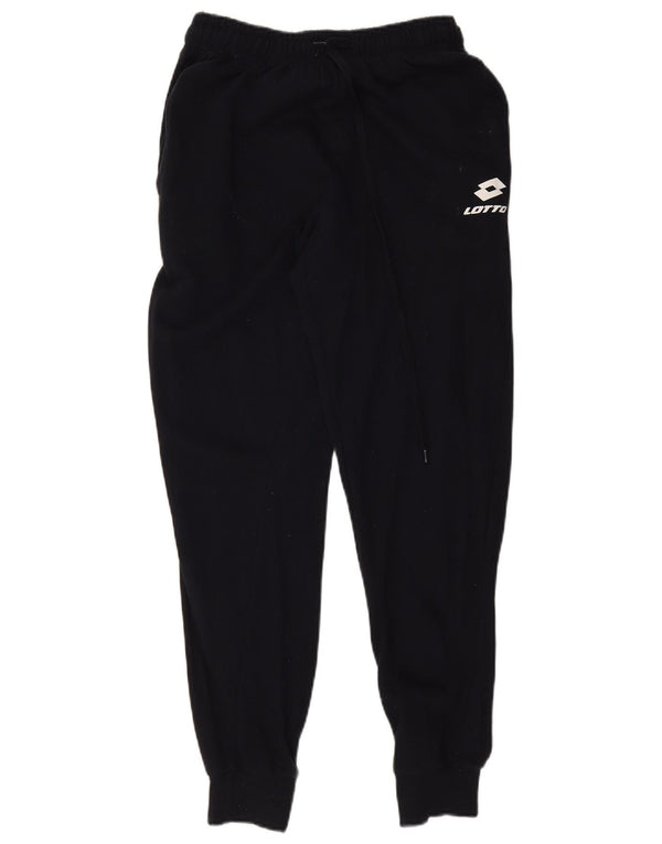 Lotto Womens Tracksuit Trousers Joggers UK 16 Large  Navy Blue Cotton