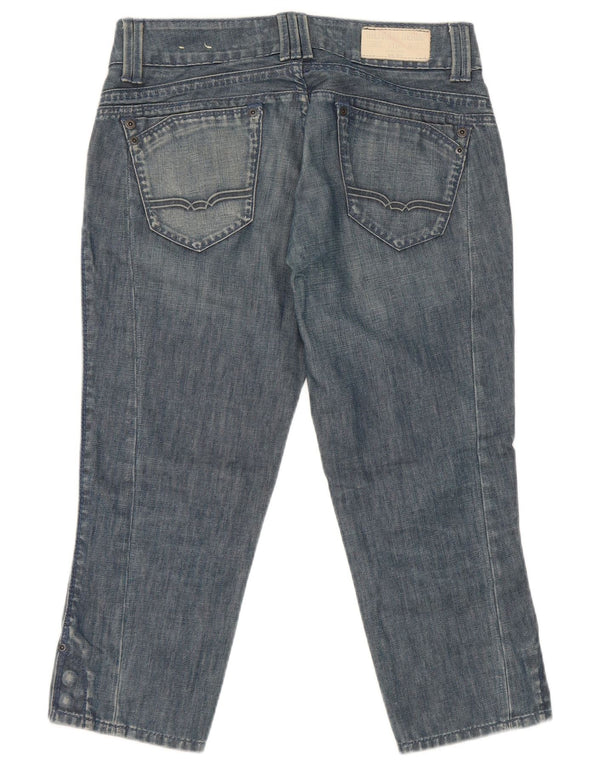 Tommy Hilfiger Damen Capri-Jeans W28 L21 Blaue Baumwolle