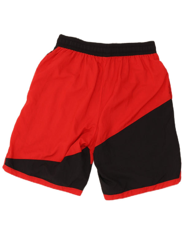 Ανδρικά γραφικά αθλητικά σορτς Nike XL Red Colourblock Nylon