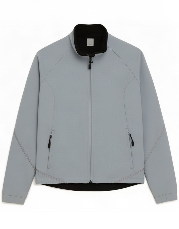Giacca superiore della tuta da donna Nike US 8/10 poliestere blu medio