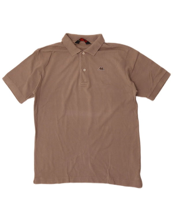 Kappa Mens Polo Shirt Medium Grey