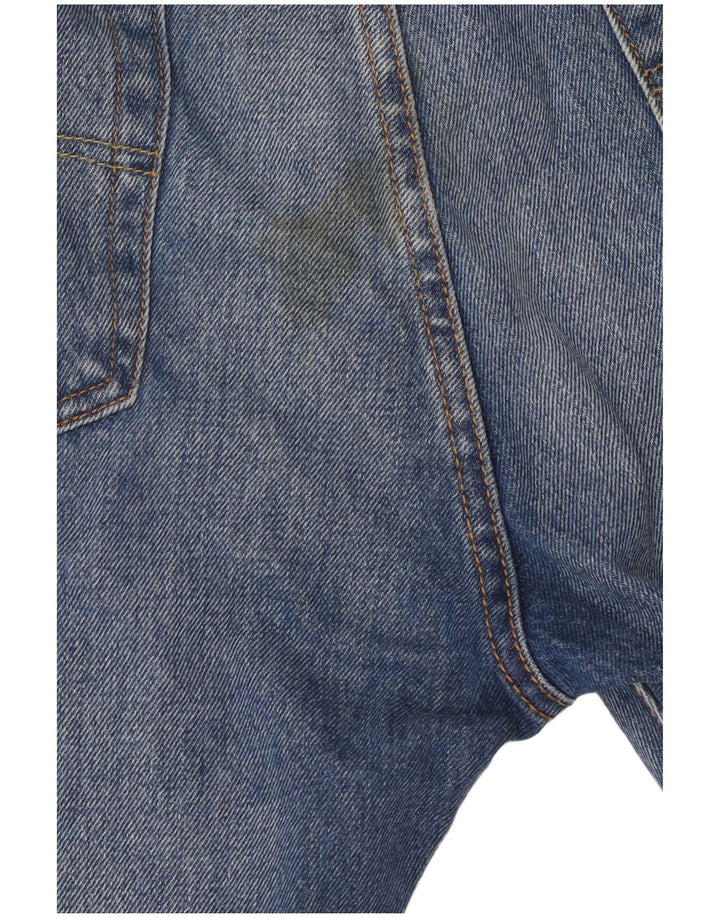 Levi's Mens 501 Straight Jeans W36 L27 Blue Cotton