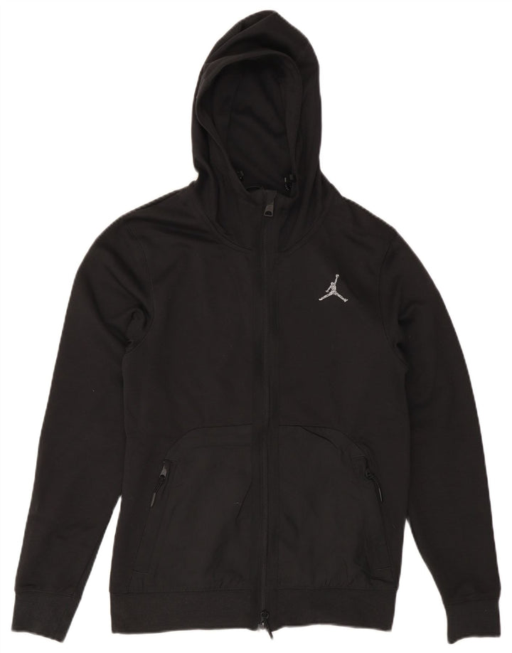 JORDAN Herre Dri Fit Hættetrøje med lynlås XS Sort Polyester