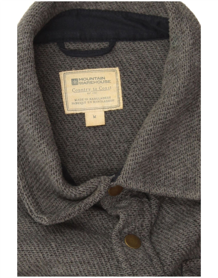 Mountain Warehouse Herre Flannel skjorte Medium Grey Flecked Polyester