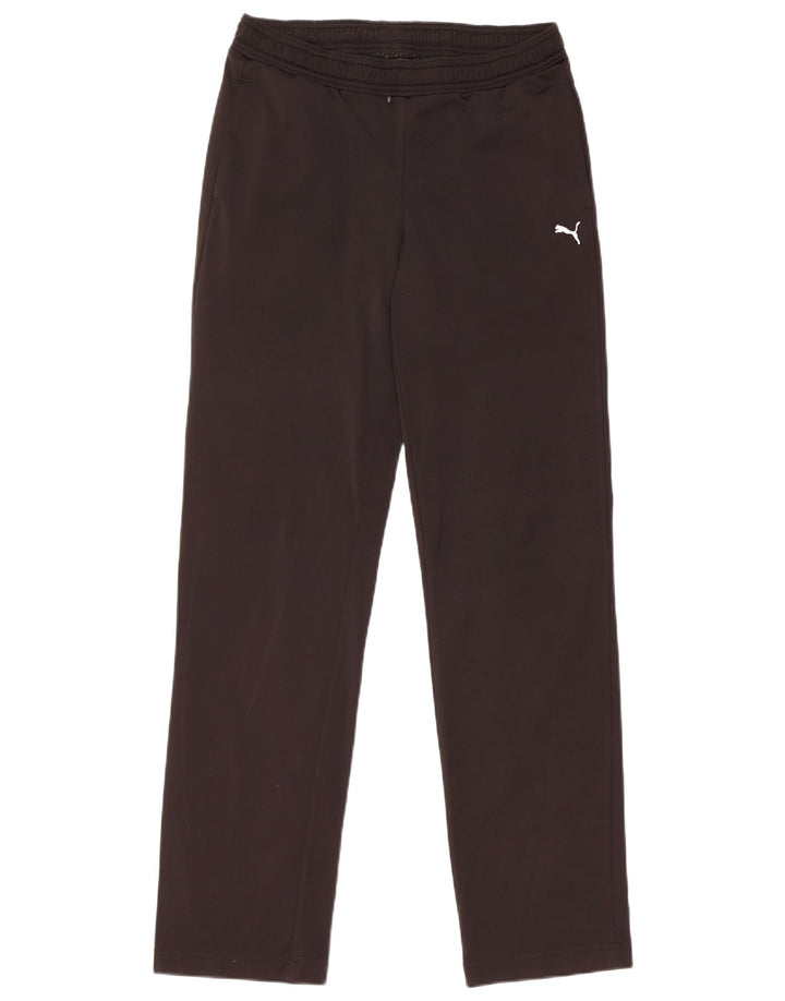 PUMA Womens Tracksuit Trousers UK 10 Small Black Polyester