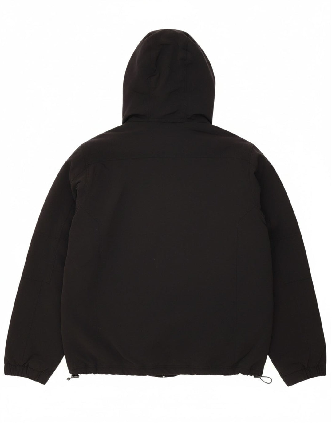 Jaqueta masculina acolchoada com capuz WOOLRICH UK 44 2XL nylon preto