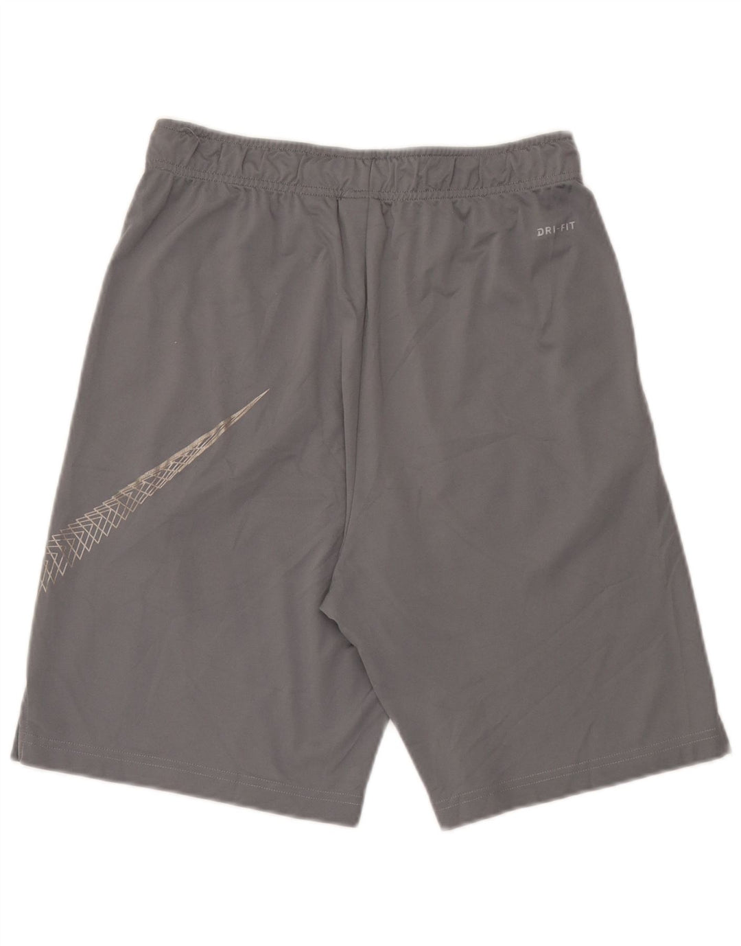 Short de sport Nike Dri Fit Graphic pour homme, gris moyen, en polyester