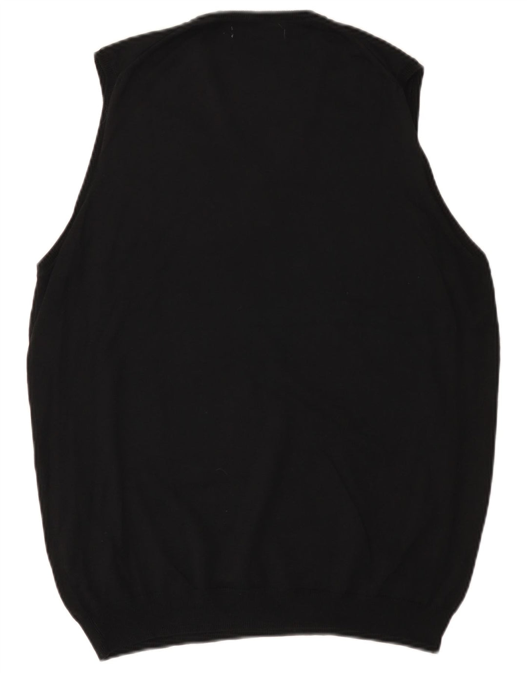 Canottiera basic da uomo Zara, canotta grande in cotone nero