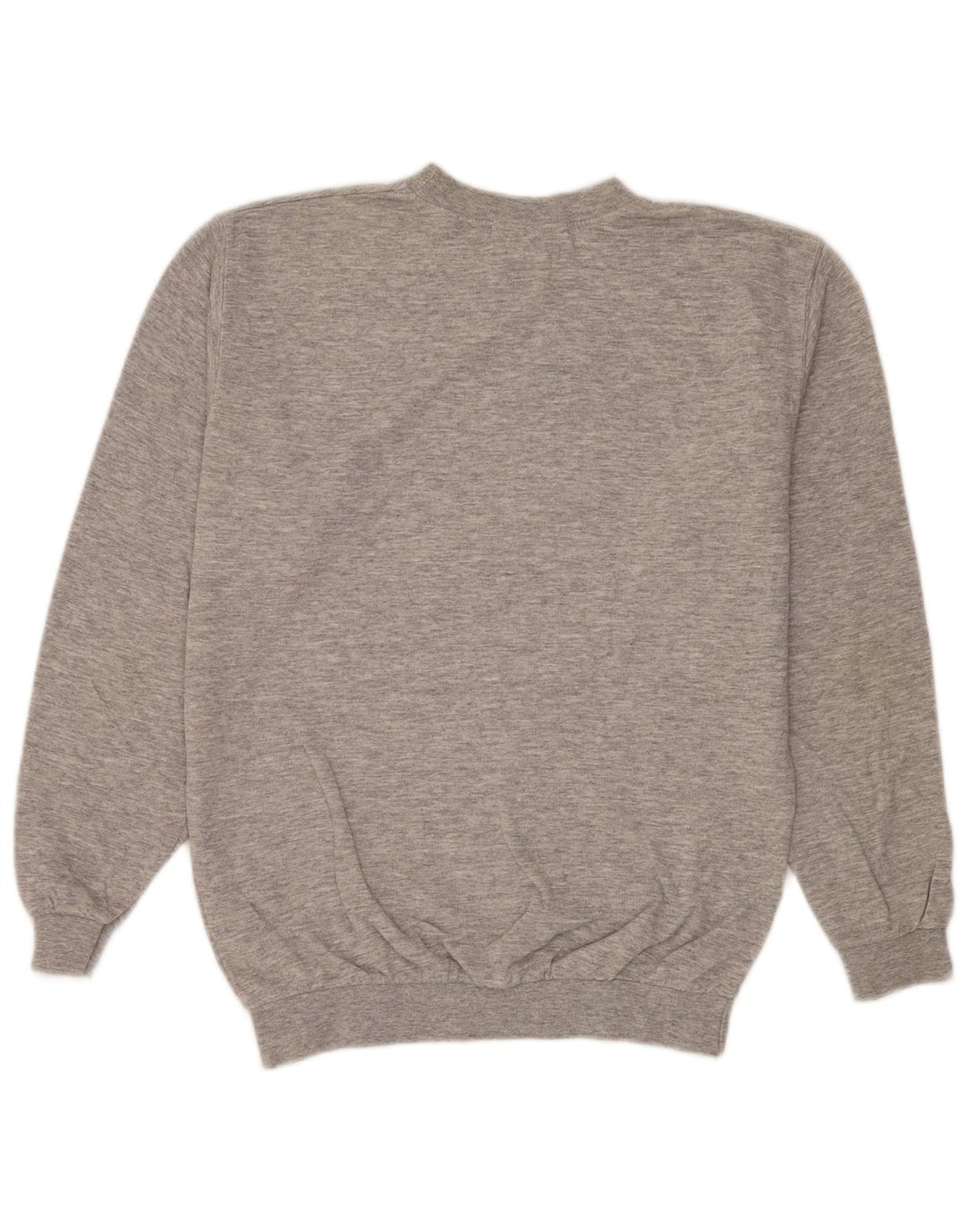 Wrangler Sweatshirt til mænd, lille grå flækket bomuld